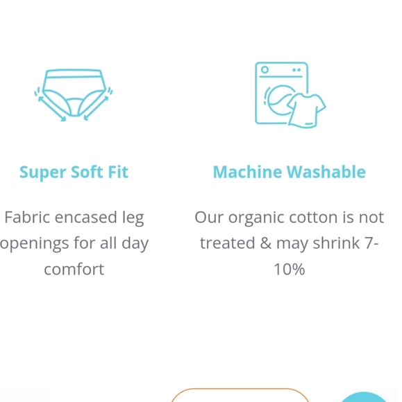 Gracie Girls Briefs - Organic Cotton BRAND New (7 pack) Size 2/3 - Toddler - Picture 5 of 10